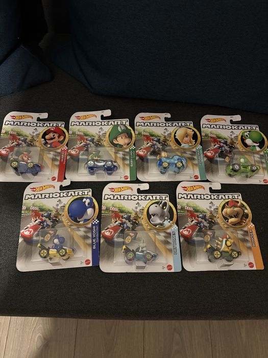 Colectie serie Hot Wheels Super Mario Kart