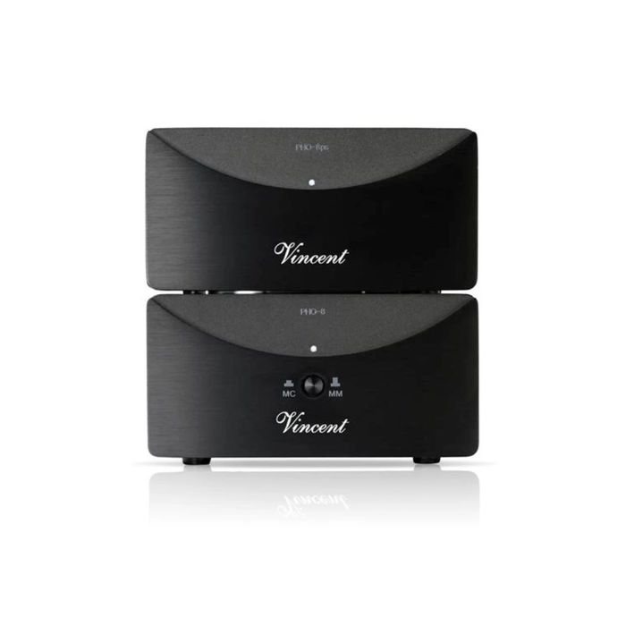 Vincent PHO-8, PHO-8S, phono preamp, MM/MC, фоно предусилвател, Hi-Fi, винил, грамофон, черен