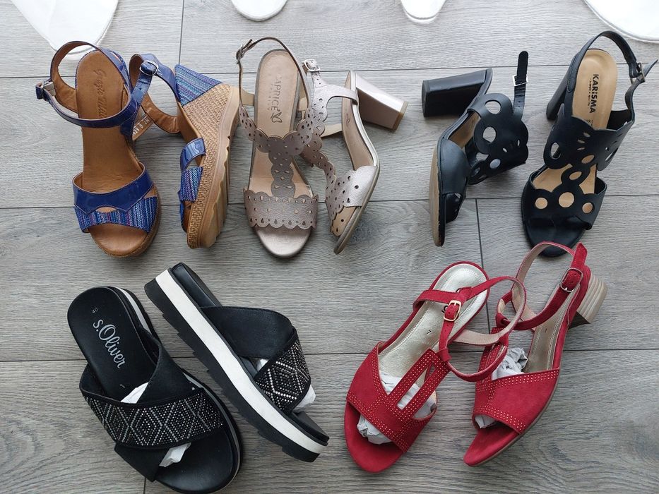 Sandale piele 40, Gabor, Karisma, S'Oliver...