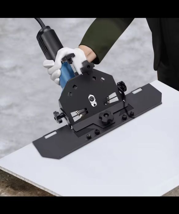 Ъглова приставка  за ъглошлайф за прецизни 45° скосявания на плочки