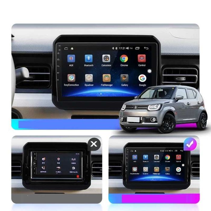 Navigatie Suzuki Ignis ( 2016 - 2020 ) 4GB Garantie Camera Marsarier