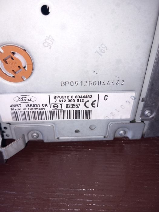 Navigatie Radio CD Player Audio Blaupunkt Ford C-Max 2004 - 2010