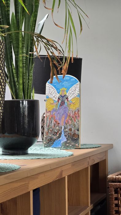 Tablou Pictură suprarealistă pe lemn