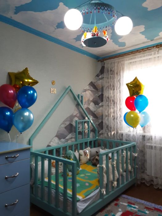 Детская кровать-манеж