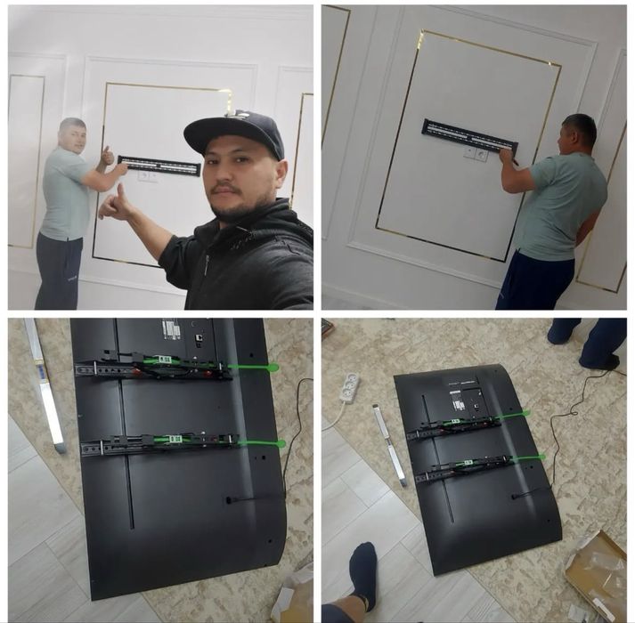 Установка телевизоров