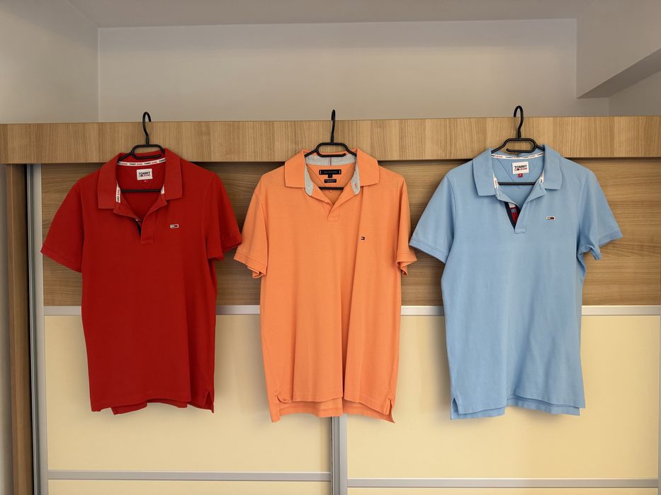 CA NOI - SET 12 Tricouri Polo Barbati Premium - M - Calvin Klein Hugo