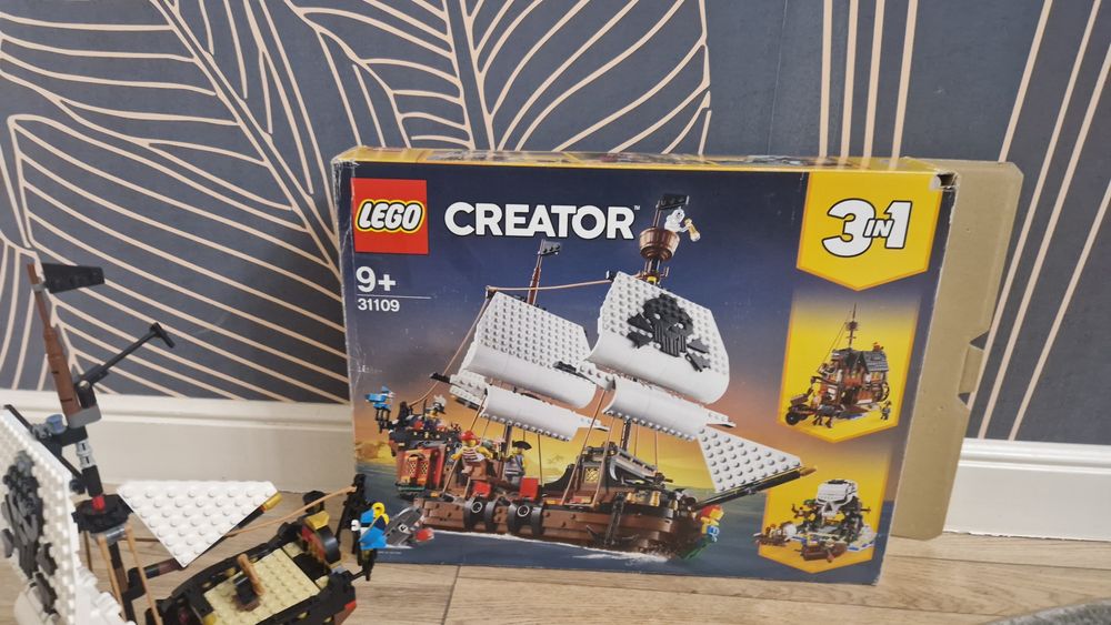 Лего пиратский корабль