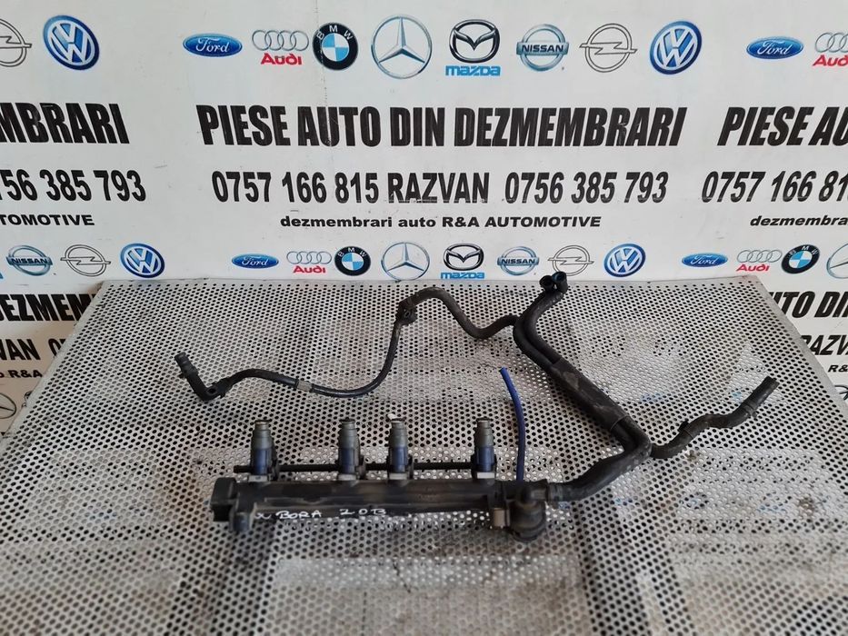 Rampa Injectie Cu Injectoare Vw Bora Golf 4 2.0 Benzina - Dezmembrari Arad