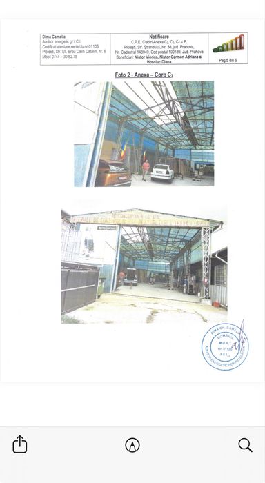 Propietate Industrial Comerciala Ploiesti str Strandului 38/1748 MP