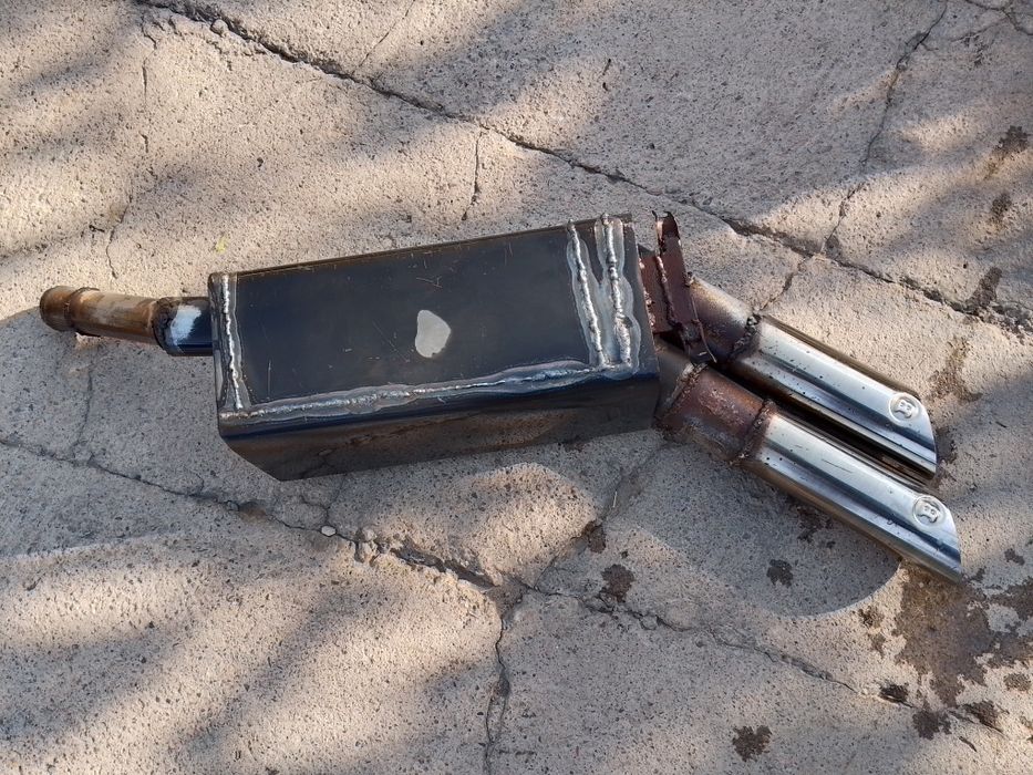 ГлушительBRABUS на мерс