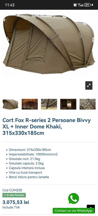 Cort Fox R-Series 2-Man XL