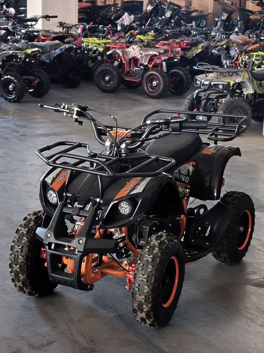 ATV quad 49cc pornire buton sfoară roți pe 6 inch se vinde la mâna a doua folosit pentru filmări