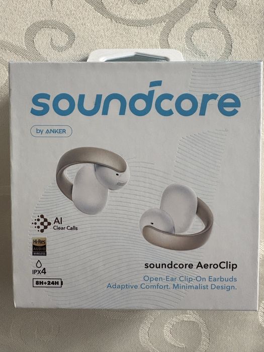 Безжични слушалки Soundcore AeroClip