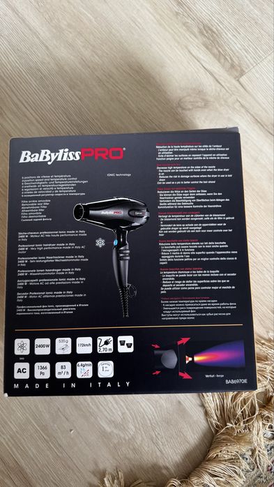 Продаю BaByliss PRO Caruso-HQ фен