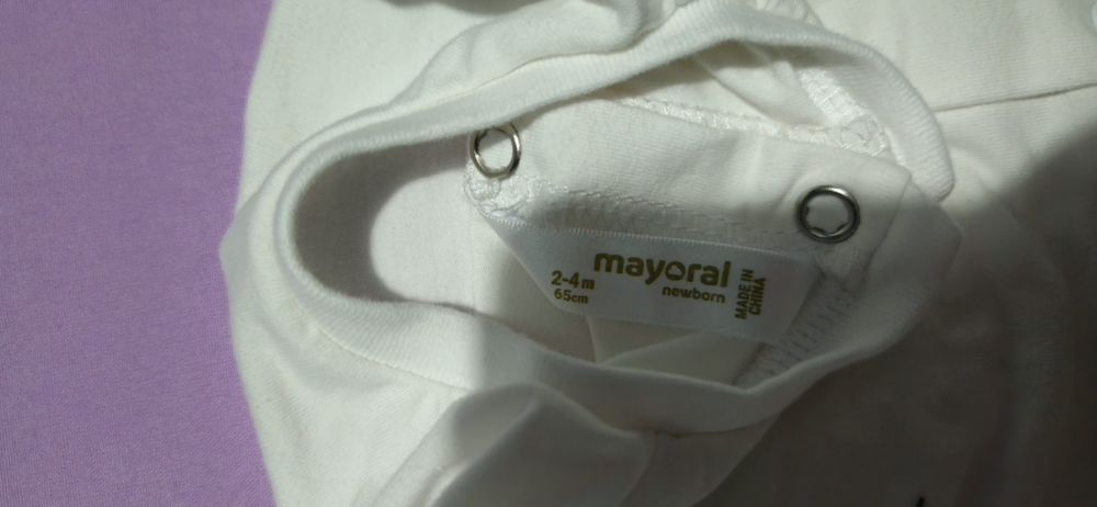 Дрехи Mayoral за момиче, размер 2-4 месеца (65см)