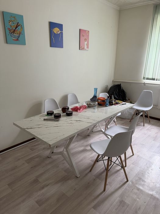 Продаётся большой стол + 8 стульев