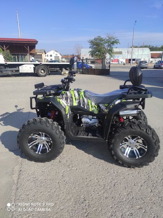 бензиново ATV 250cc с водно охлаждане, подсилено шаси и ръчни скорости