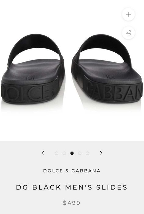 Dolce & Gabbana-оригинални мъжки чехли №42