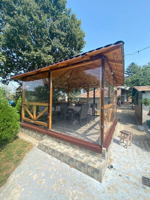 Folie transparenta terase si foisoare, Cristal premium terasa