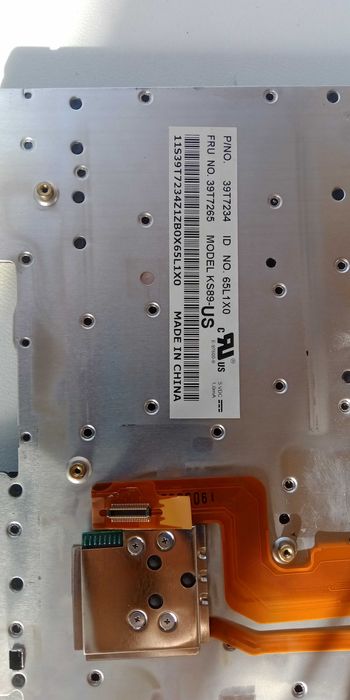 Клавиатура от Lenovo ThinkPad x60