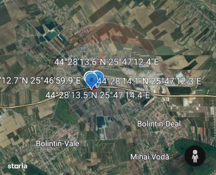 Vanzare Teren Intravilan Comercial, Ulmi-Bolintin, Langa Autostrada A1