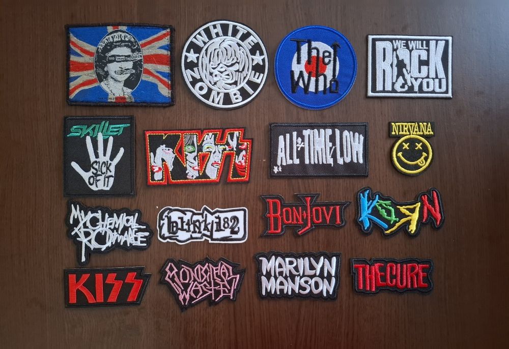 Рок / Метъл нашивки / пачове