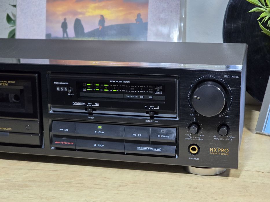 Casetofon deck AIWA AD-F410, stereo hifi  ,amts, bias , made in Japan