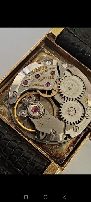 Ceas Cartier Tank Mecanic Dama