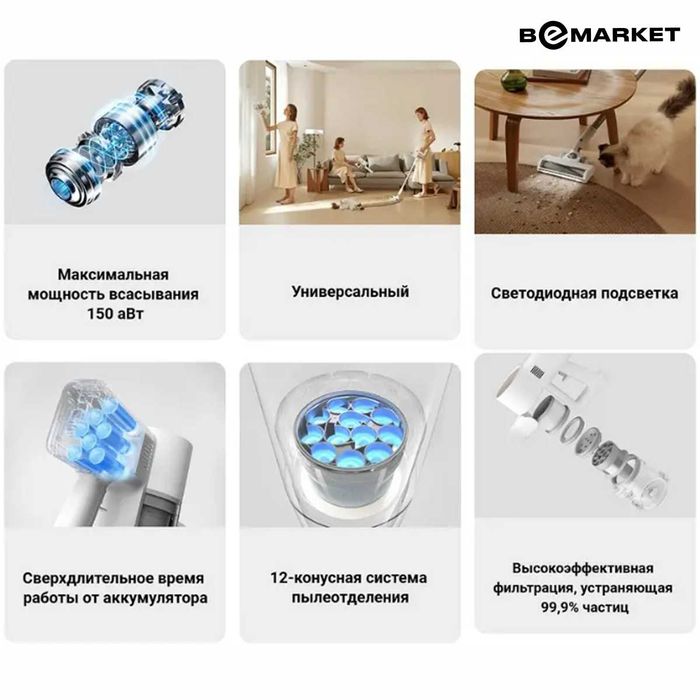 Вертикальный пылесос Xiaomi Vacuum Cleaner G20