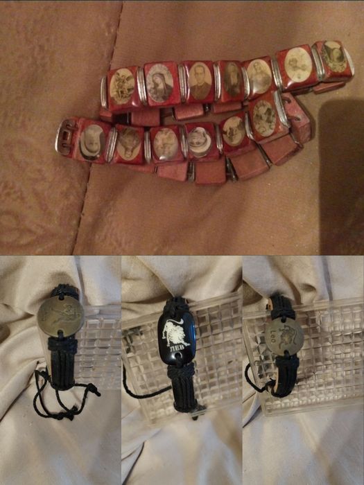 Бижутерия браслет цепочка крестики бисер бусы