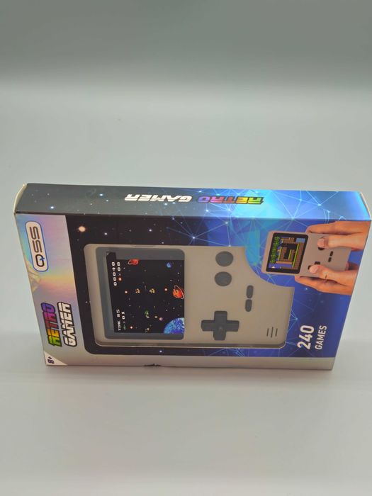 Ретро преносима конзола „Retro Gamer“ 240 вградени игри и 2.8" дисплей