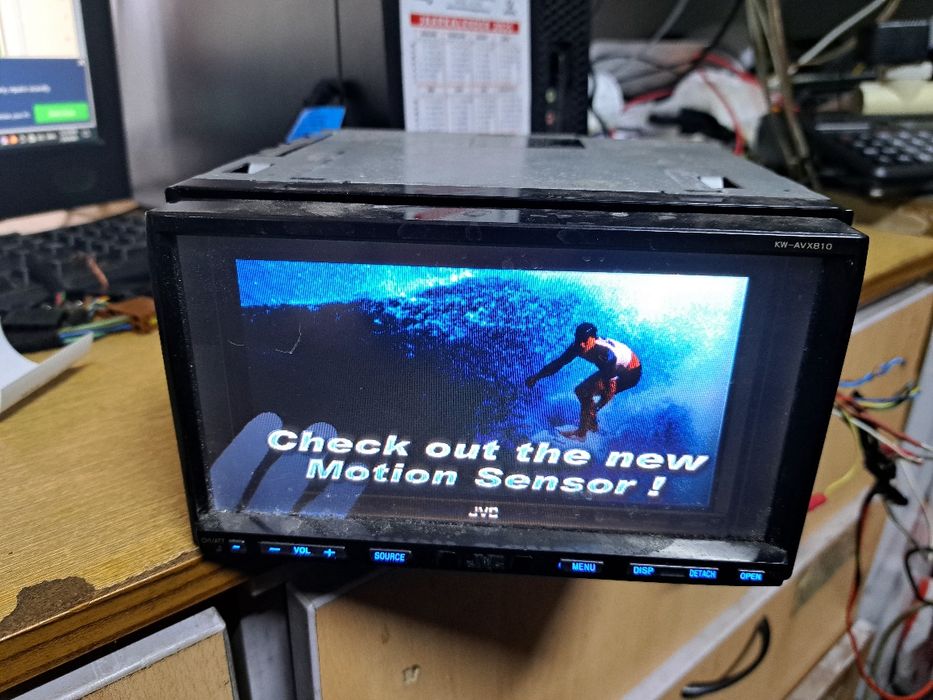 Мултимедия JVC kw AVX 810  SD card. USB  .Bluetooth. navigation