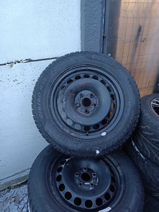 Jante Roti Skoda Audi Vw Cauciucuri Iarna 215 60 16 5x112