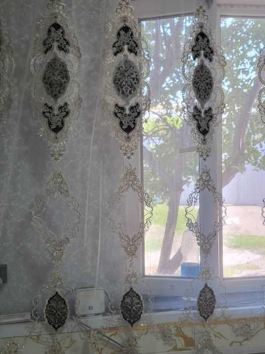 Тюли разных размеров и расцветок