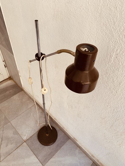 Оригинална датска подова лампа – Danish Modern, 70-те години