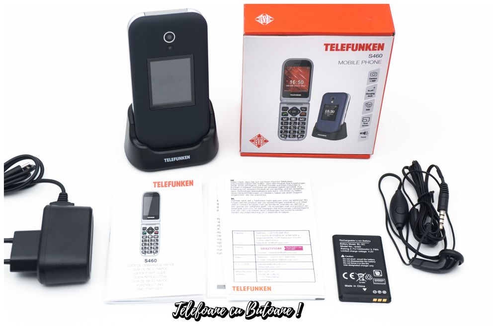 Telefon cu clapeta - Telefunken S460 - Telefon senior