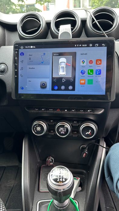 Navigatie android Dacia Duster 2 SIM DSP Camera CarPlay AndroidAuto