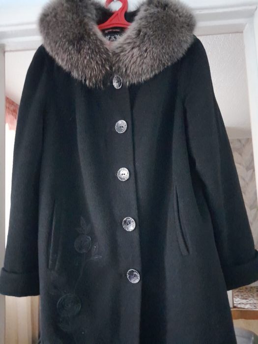 Пальто драповое