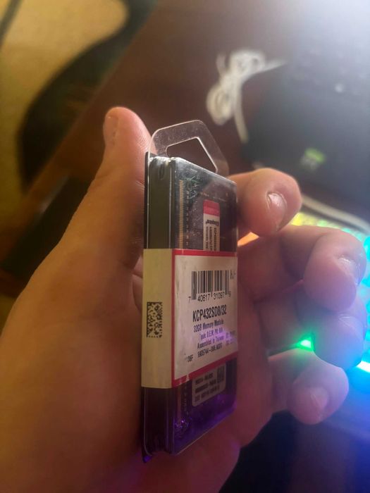 kingstone ram placuta sigilata 32 gb ram ddr4 3200