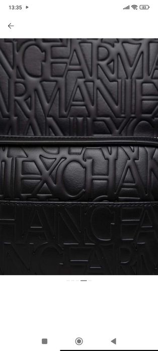 Уникална оригинална раница armani exchange