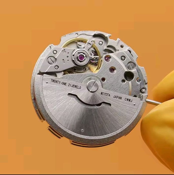 Часовник  42mm "Miyota"8215  бяла керамика