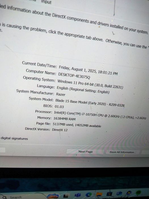 Laptop gaming Razer Blade 15 (2020- RZ09-0328) - vedeti bine anuntul