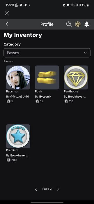 Аккаунт в роблокс