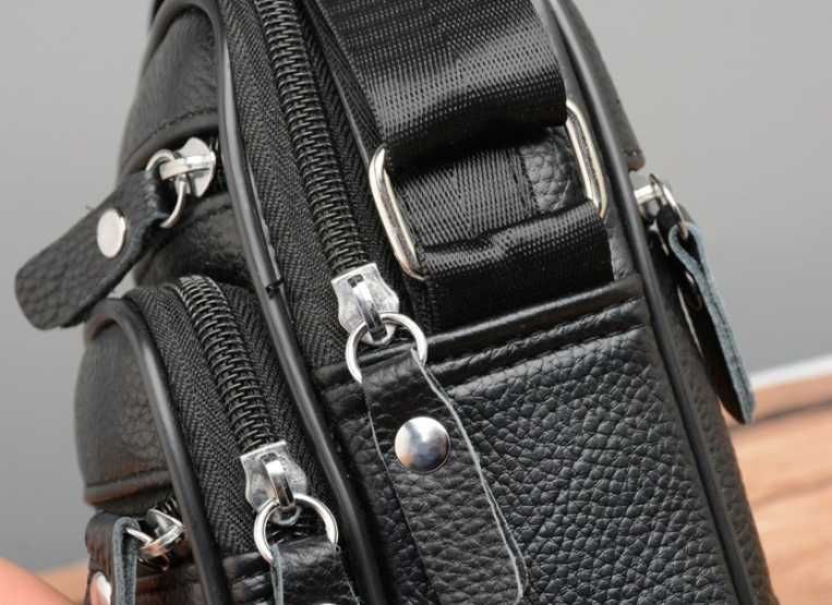 Продам новые мужские сумки мессенджер через плечо из натуральной кожи