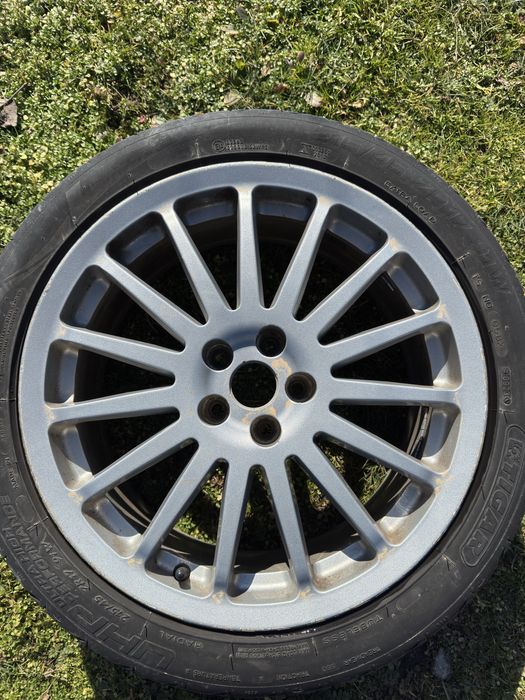 Jante Alfa Romeo R17 cu cauciucuri de vara in stare buna