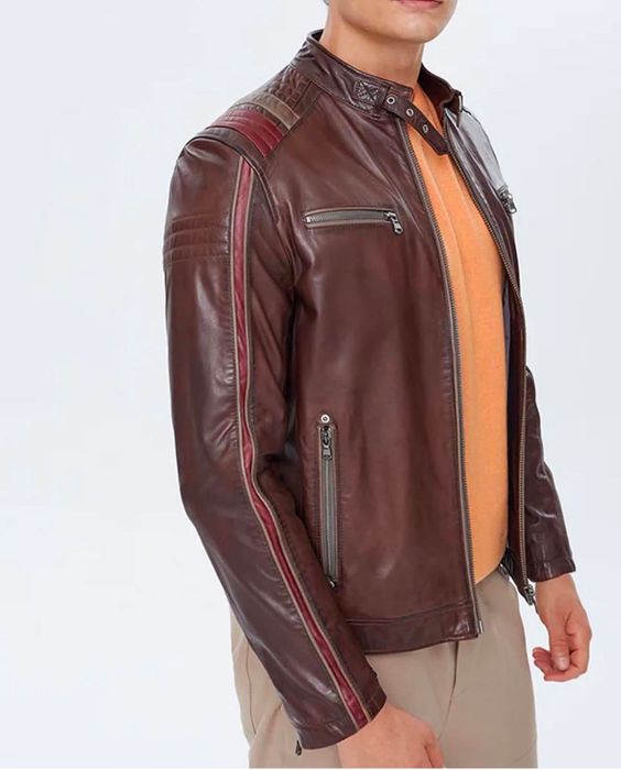 Кожаная куртка новая