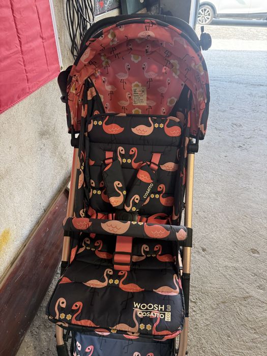 Бебешка лятна количка Cosatto Woosh3 Pretty Flamingo