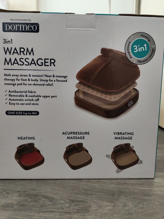 Dormeo aparat masaj picioare  3in1