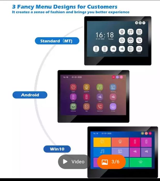 Домофоны Wayfay domofon