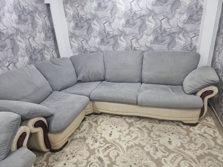 Угловой диван+кресло